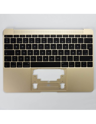 MacBook A1534 2017 Topcase DK - Gold - OEM Quality